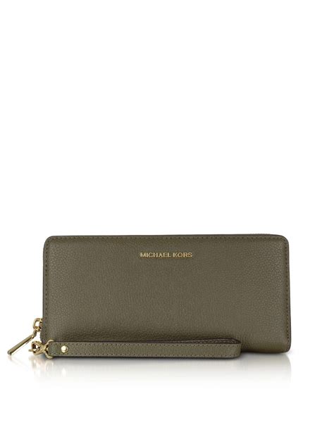 michael kors grommeted wallet|michael kors purse olive green.